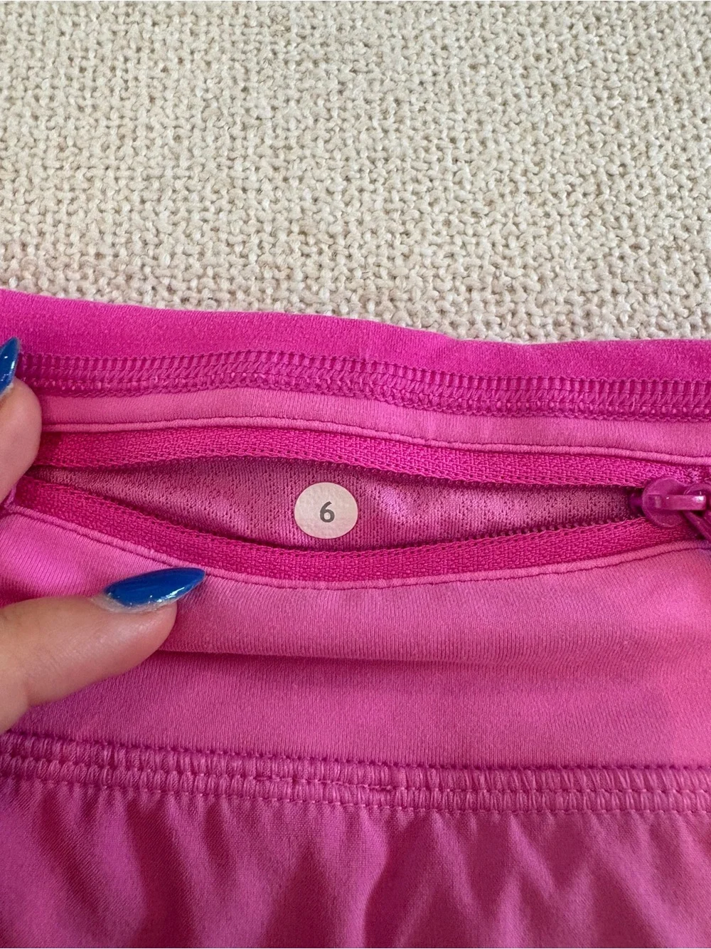 lululemon athletica VINTAGE Hot Pink Athletic Shorts